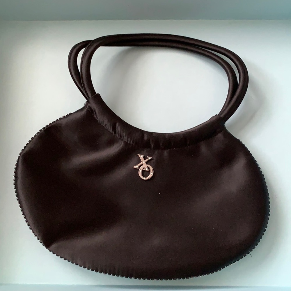 Black clutch purse